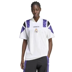 adidas Real Madrid EQT T-Shirt Wit Paars Zwart