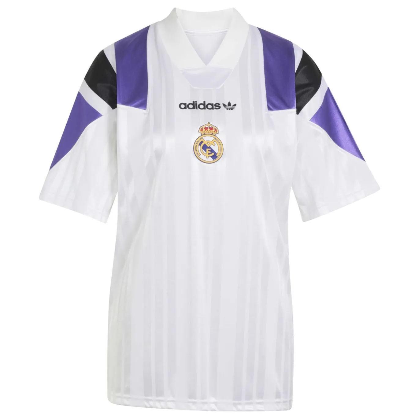 adidas Real Madrid EQT T-Shirt Wit Paars Zwart