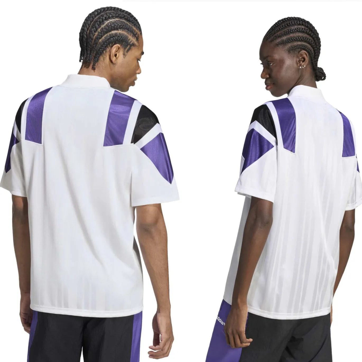 adidas Real Madrid EQT T-Shirt Wit Paars Zwart