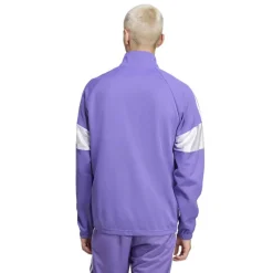 adidas Real Madrid Lifestyler Trainingsjack Paars Wit