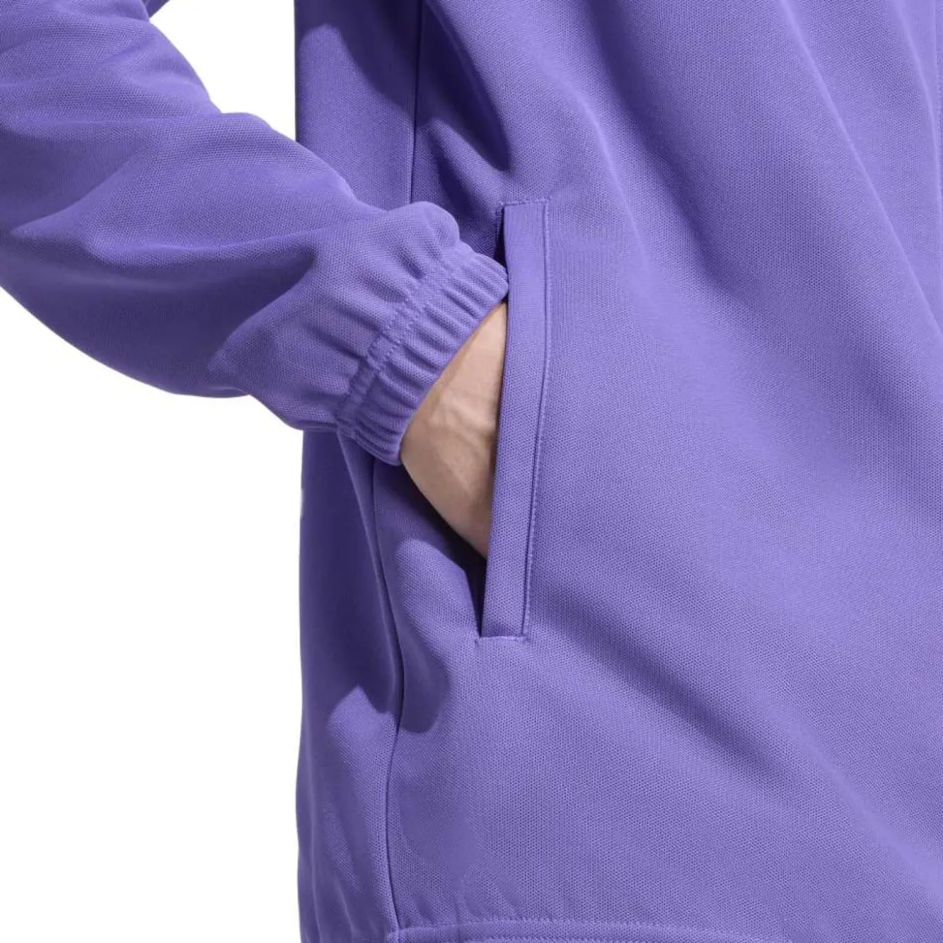 adidas Real Madrid Lifestyler Trainingspak Full-Zip Paars Wit