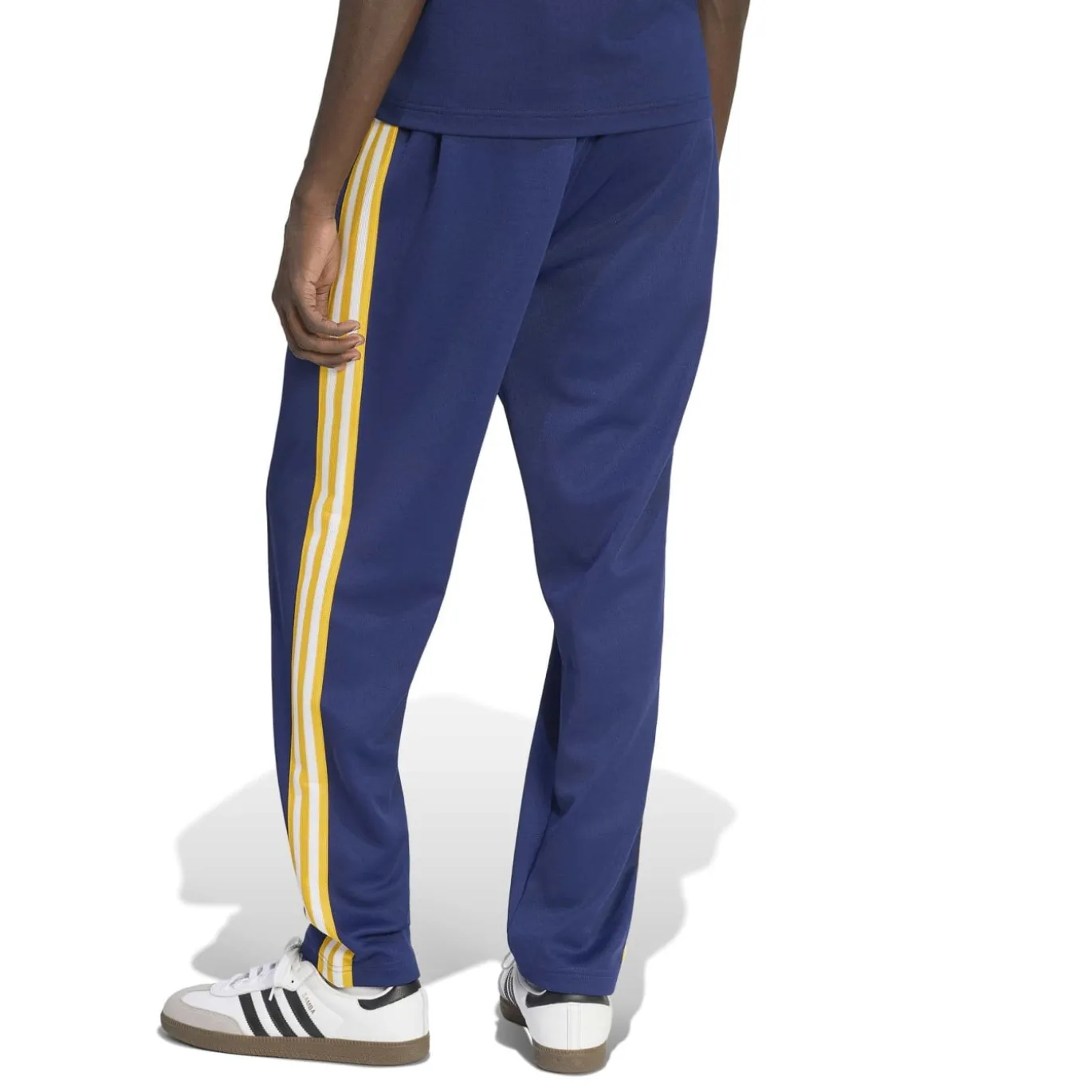 adidas Real Madrid Originals Crew Trainingspak Wit Donkerblauw Lichtoranje