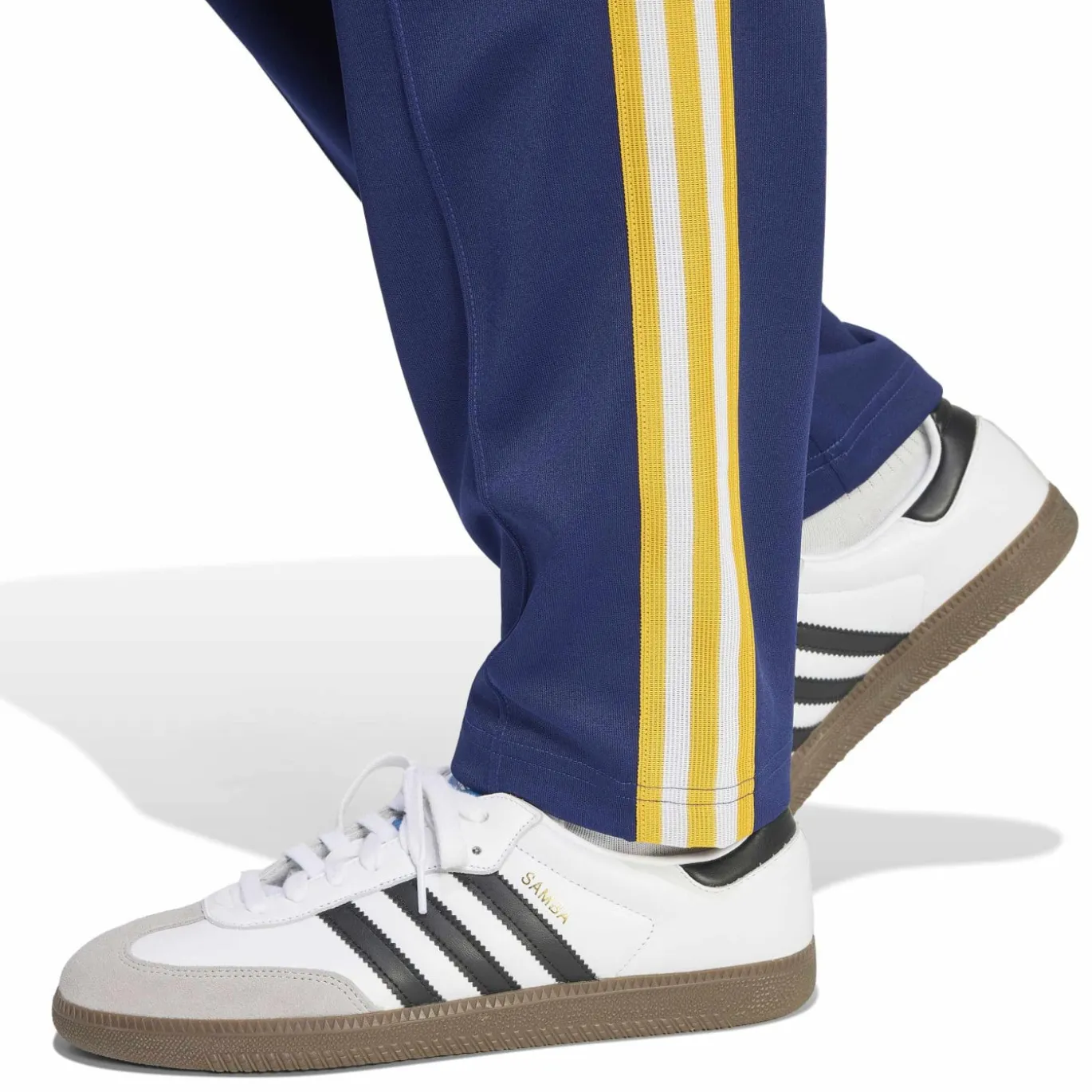 adidas Real Madrid Originals Crew Trainingspak Wit Donkerblauw Lichtoranje