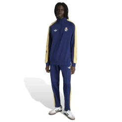 adidas Real Madrid Originals Trainingspak 1/4-Zip Donkerblauw Wit Goud