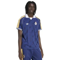 adidas Real Madrid Originals T-Shirt Donkerblauw Wit Goud