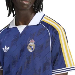adidas Real Madrid Originals T-Shirt Donkerblauw Wit Goud