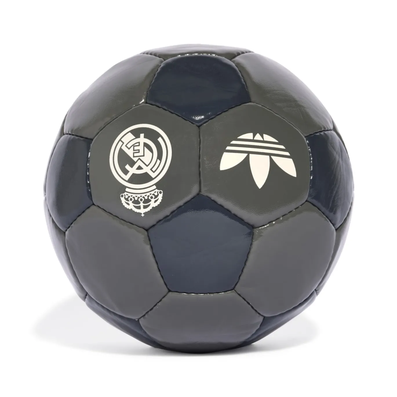 adidas Real Madrid Originals Club Voetbal Maat 5 Grijs Zwart Wit