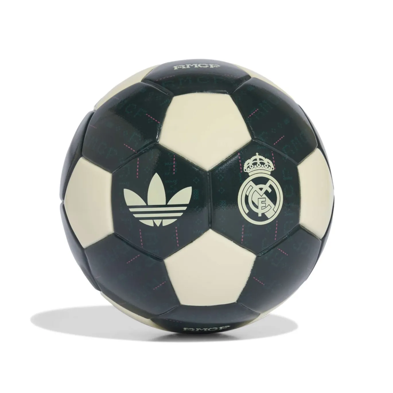 adidas Real Madrid Originals Mini Voetbal Maat 1 2026-2027 Donkergroen Wit