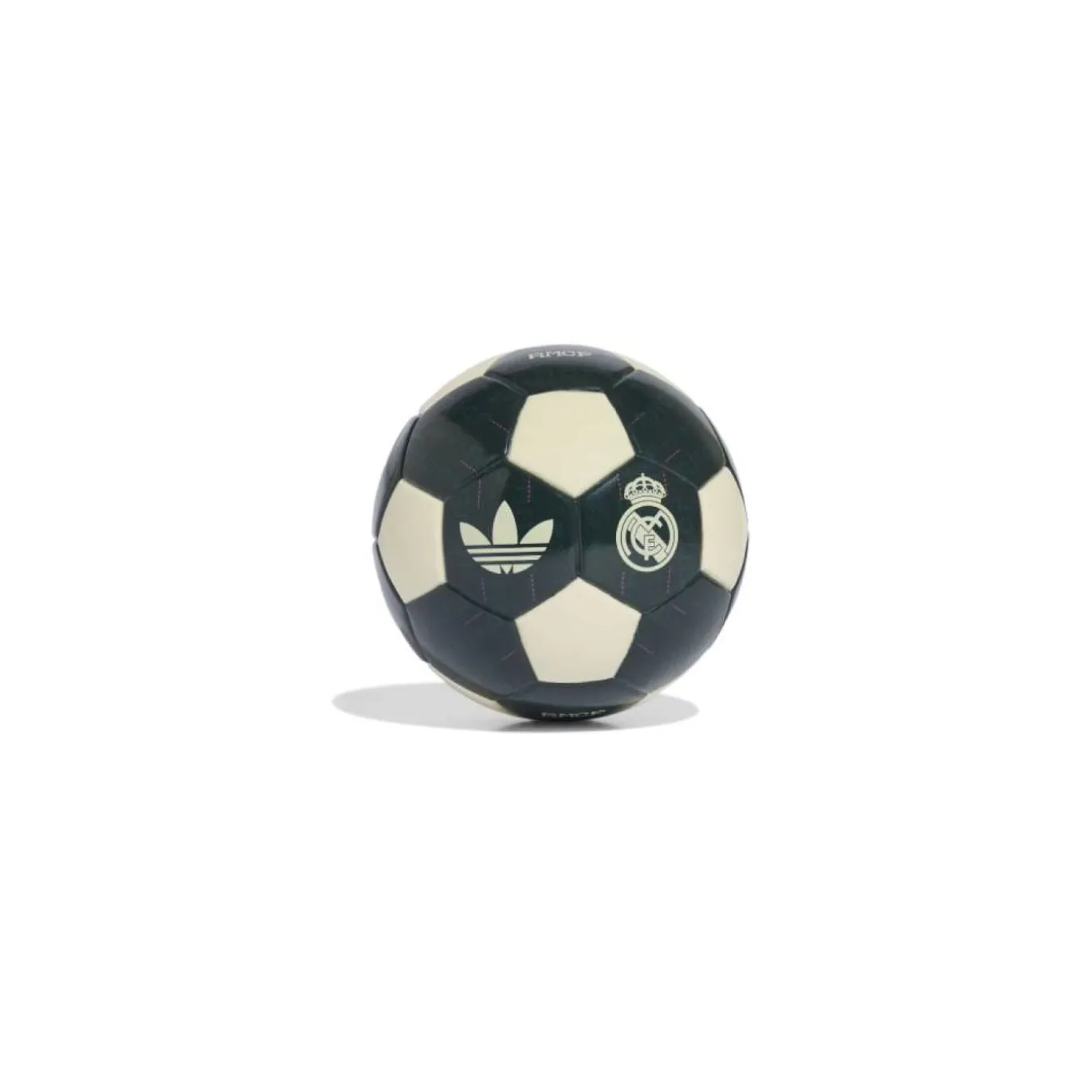 adidas Real Madrid Originals Mini Voetbal Maat 1 2026-2027 Donkergroen Wit