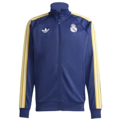 adidas Real Madrid Originals Trainingsjack Donkerblauw Wit Goud
