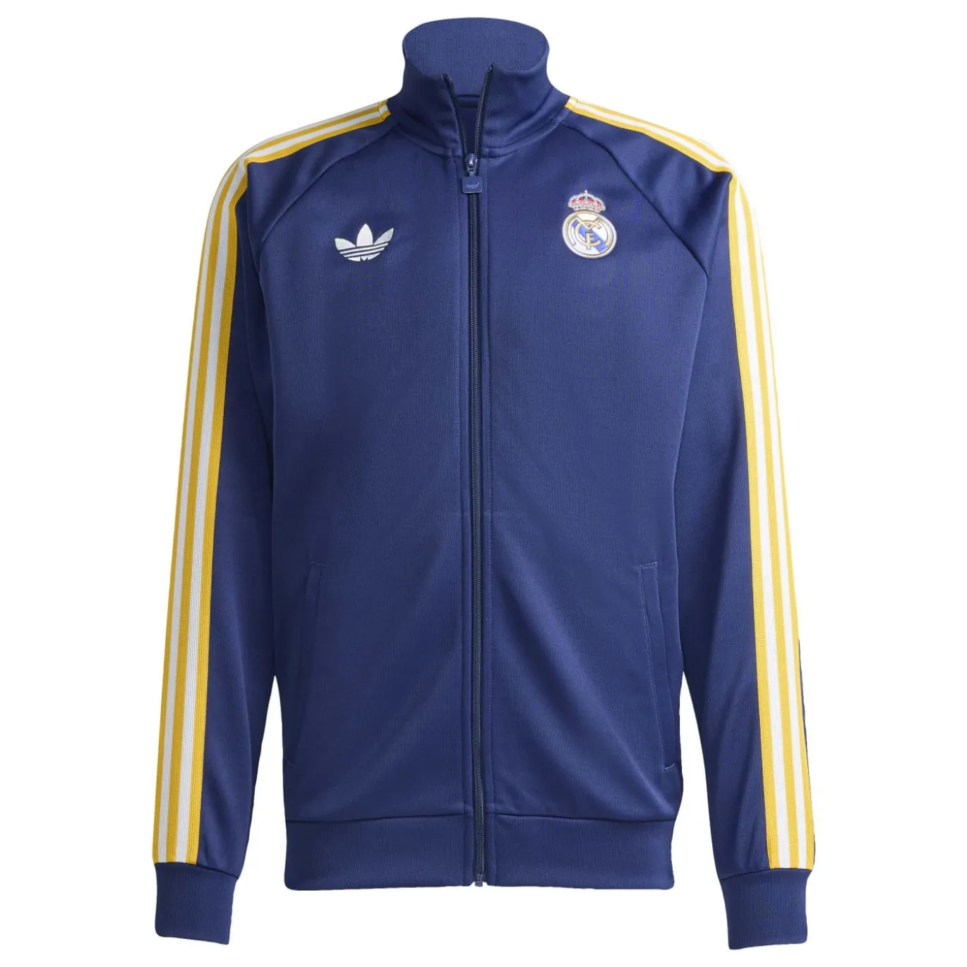 adidas Real Madrid Originals Trainingsjack Donkerblauw Wit Goud