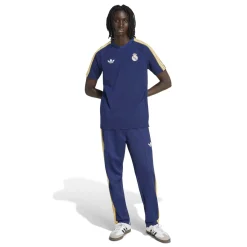 adidas Real Madrid Originals Trainingsbroek Donkerblauw Wit Goud