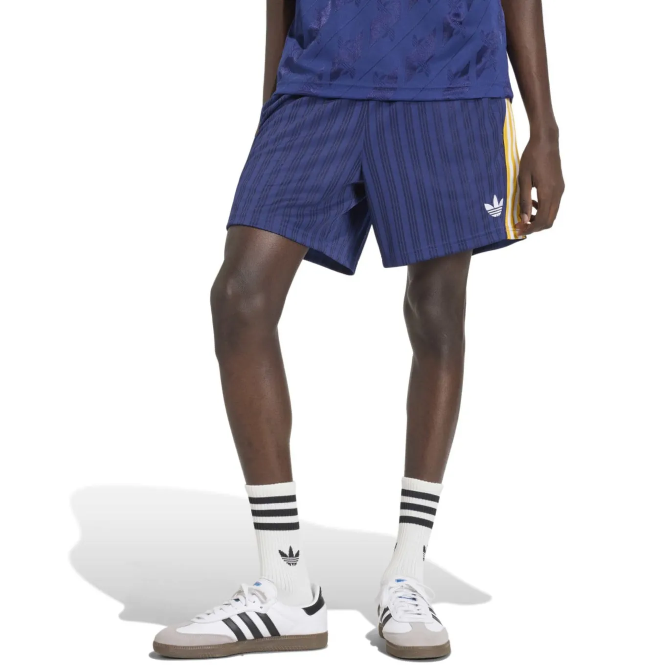 adidas Real Madrid Originals Set Donkerblauw Wit Goud