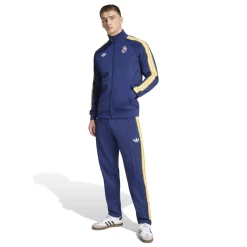 adidas Real Madrid Originals Trainingspak Full-Zip Donkerblauw Wit Goud