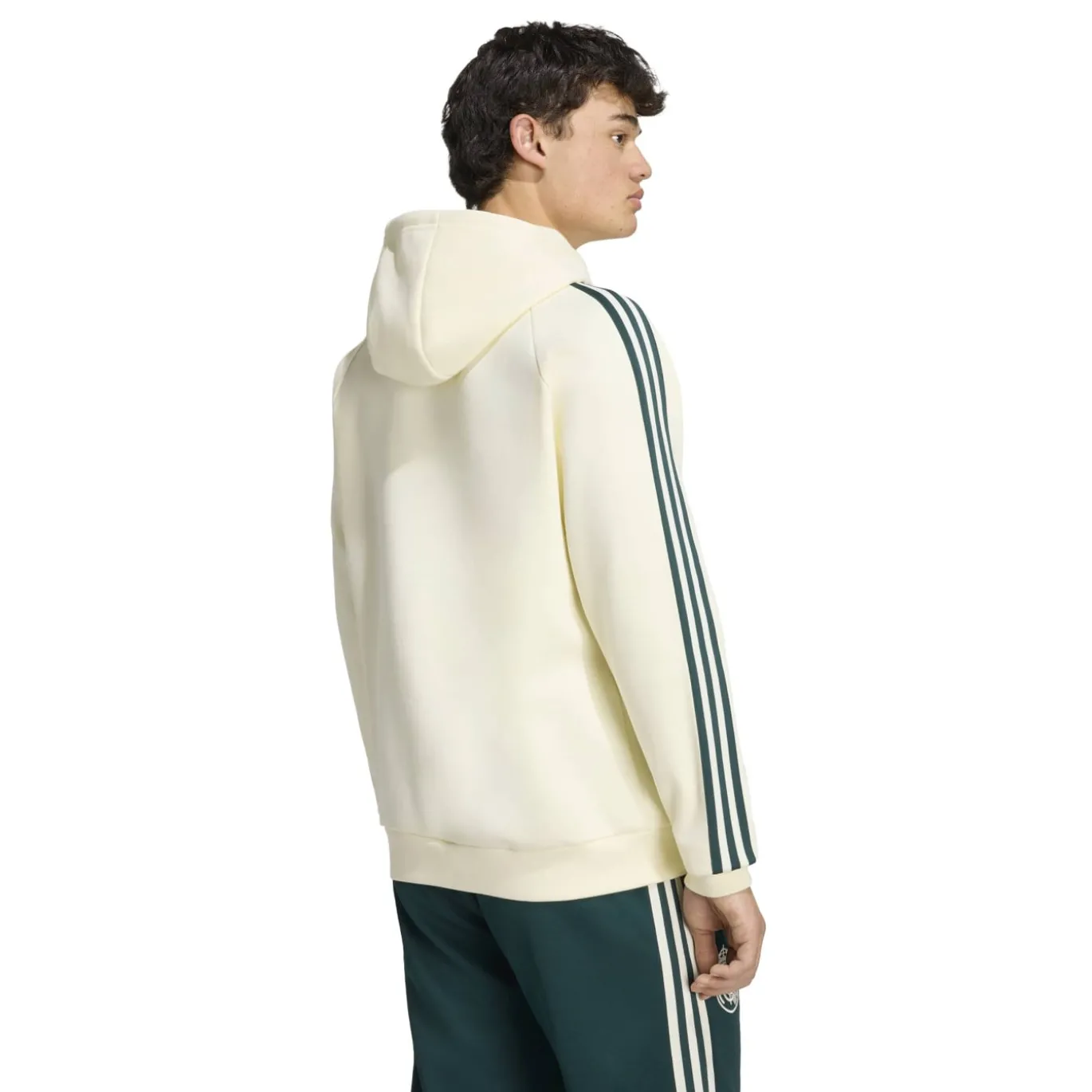 adidas Real Madrid Originals Trainingspak Hooded Beige Donkergroen Wit Roze