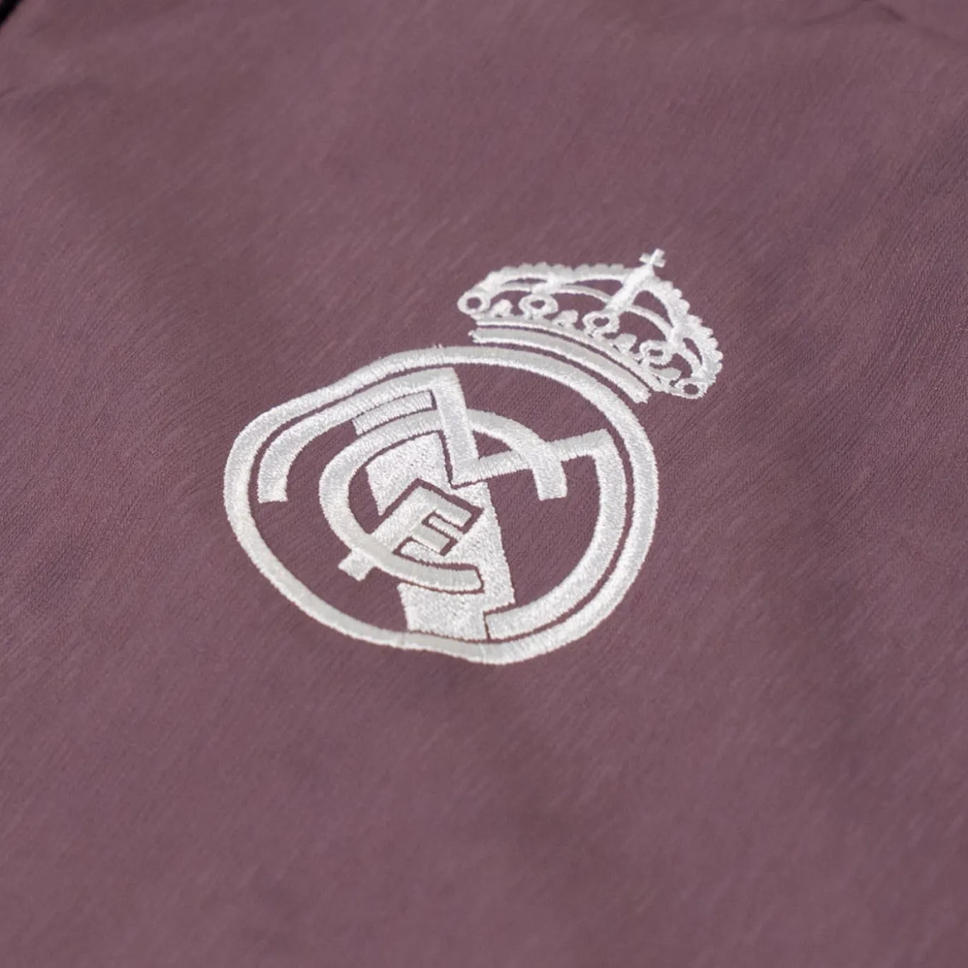 adidas Real Madrid Presentatie Trainingsjack 2025-2026 Paars Zwart