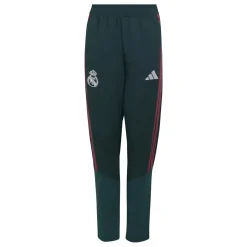 adidas Real Madrid Presentatie Trainingsbroek 2026-2027 Kids Donkergroen Roze Wit