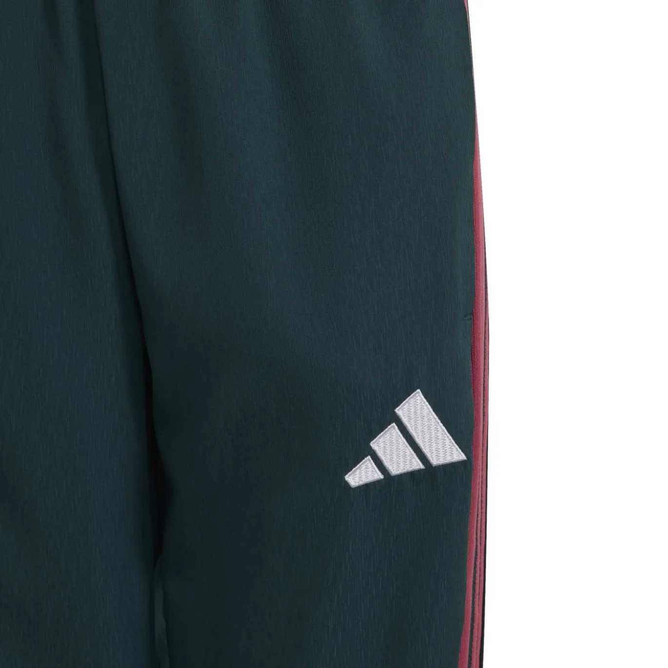 adidas Real Madrid Presentatie Trainingsbroek 2026-2027 Kids Donkergroen Roze Wit
