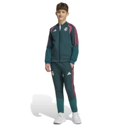 adidas Real Madrid Presentatie Trainingspak 2026-2027 Kids Donkergroen Roze Wit