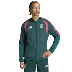 adidas Real Madrid Presentatie Trainingspak 2026-2027 Donkergroen Roze Wit