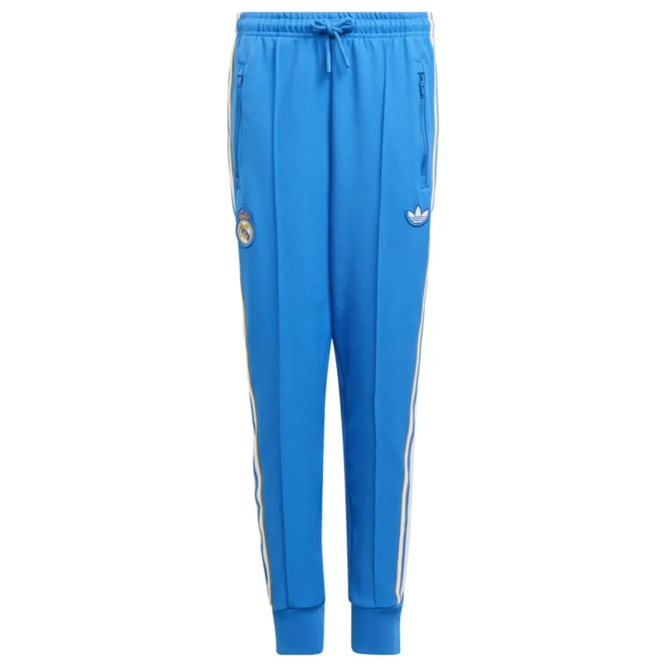 adidas Real Madrid Terrace Icons Trainingsbroek Kids Blauw Wit