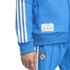 adidas Real Madrid Terrace Icons Trainingsjack Blauw Wit