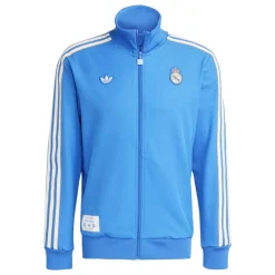adidas Real Madrid Terrace Icons Trainingsjack Blauw Wit
