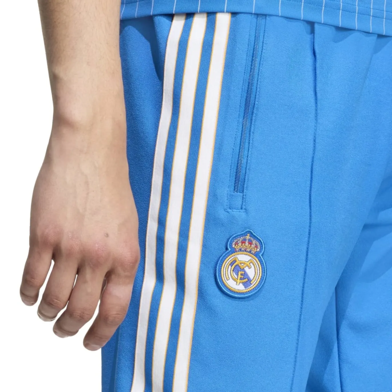 adidas Real Madrid Terrace Icons Trainingsbroek Blauw Wit