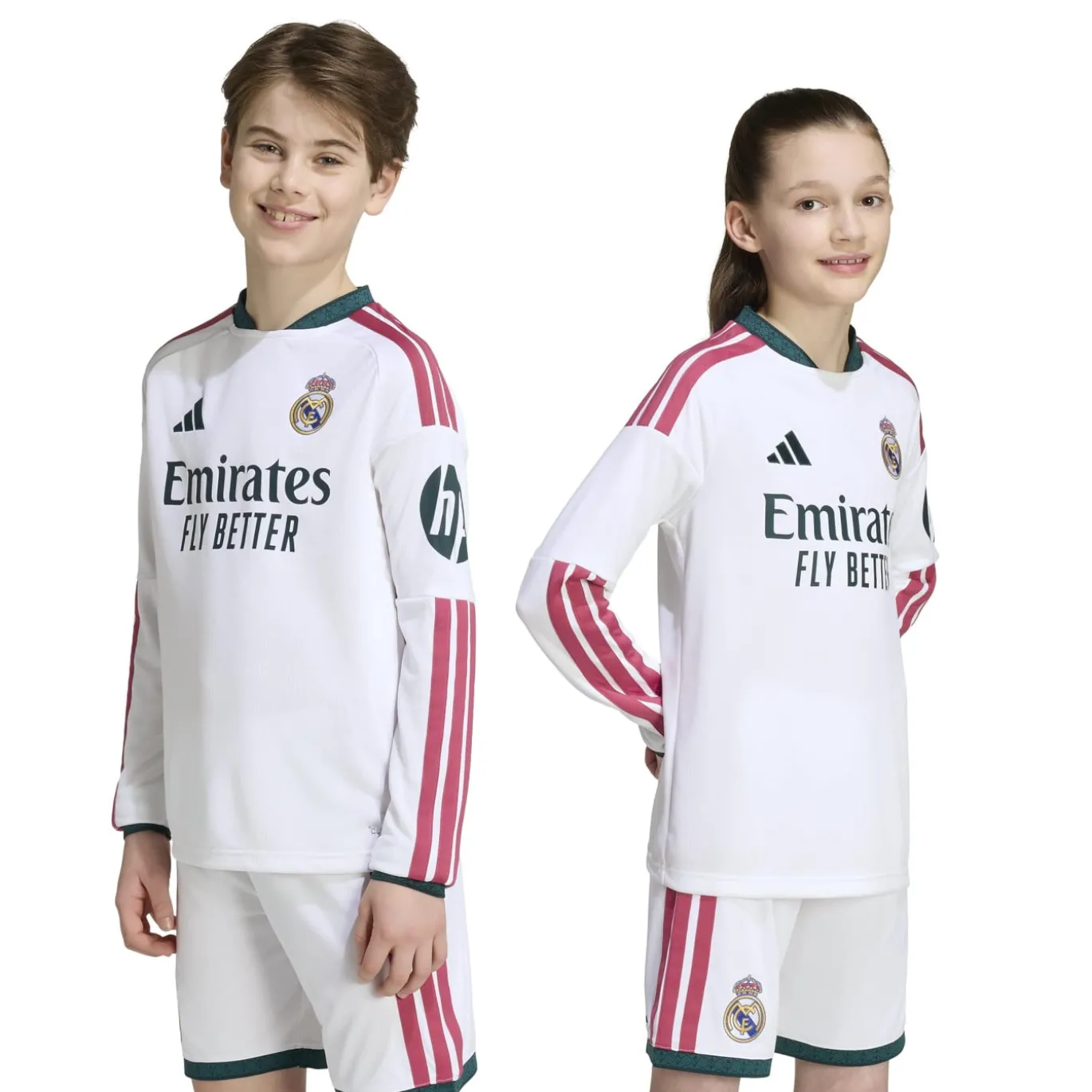 adidas Real Madrid Thuisset Lange Mouwen 2026-2027 Kids