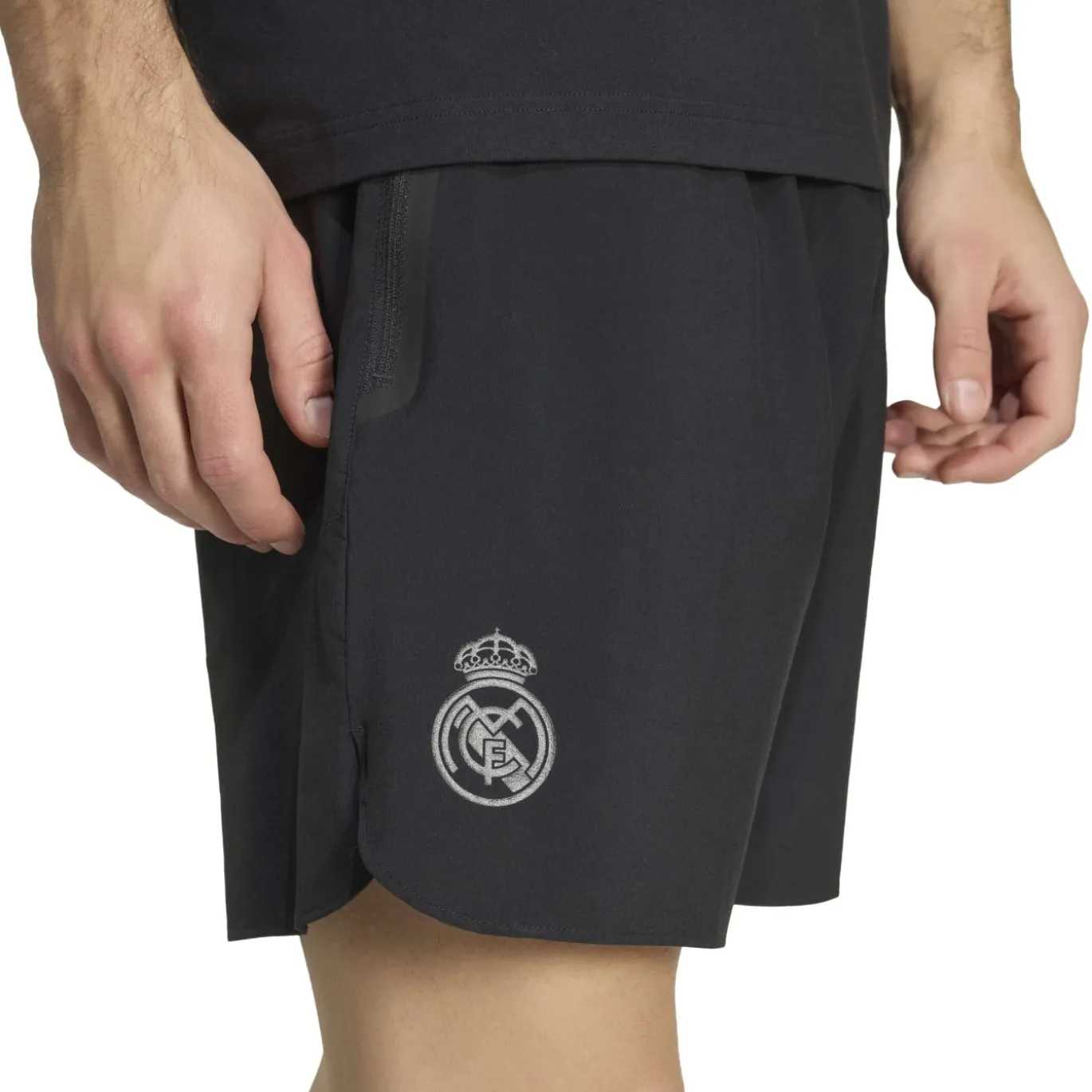 adidas Real Madrid Tiro Travel Broekje Zwart
