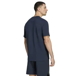 adidas Real Madrid Tiro Travel T-Shirt 2026-2027 Donkerblauw Wit