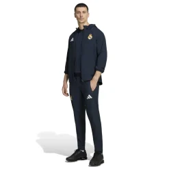 adidas Real Madrid Tiro Travel Trainingsjack 2026-2027 Donkerblauw Wit
