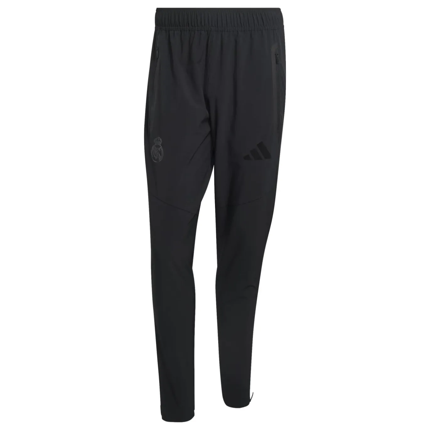 adidas Real Madrid Tiro Travel Trainingsbroek Zwart