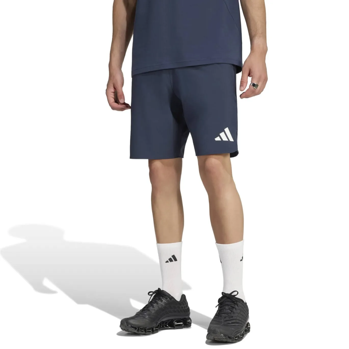adidas Real Madrid Tiro Travel Trainingsbroekje 2026-2027 Donkerblauw Wit