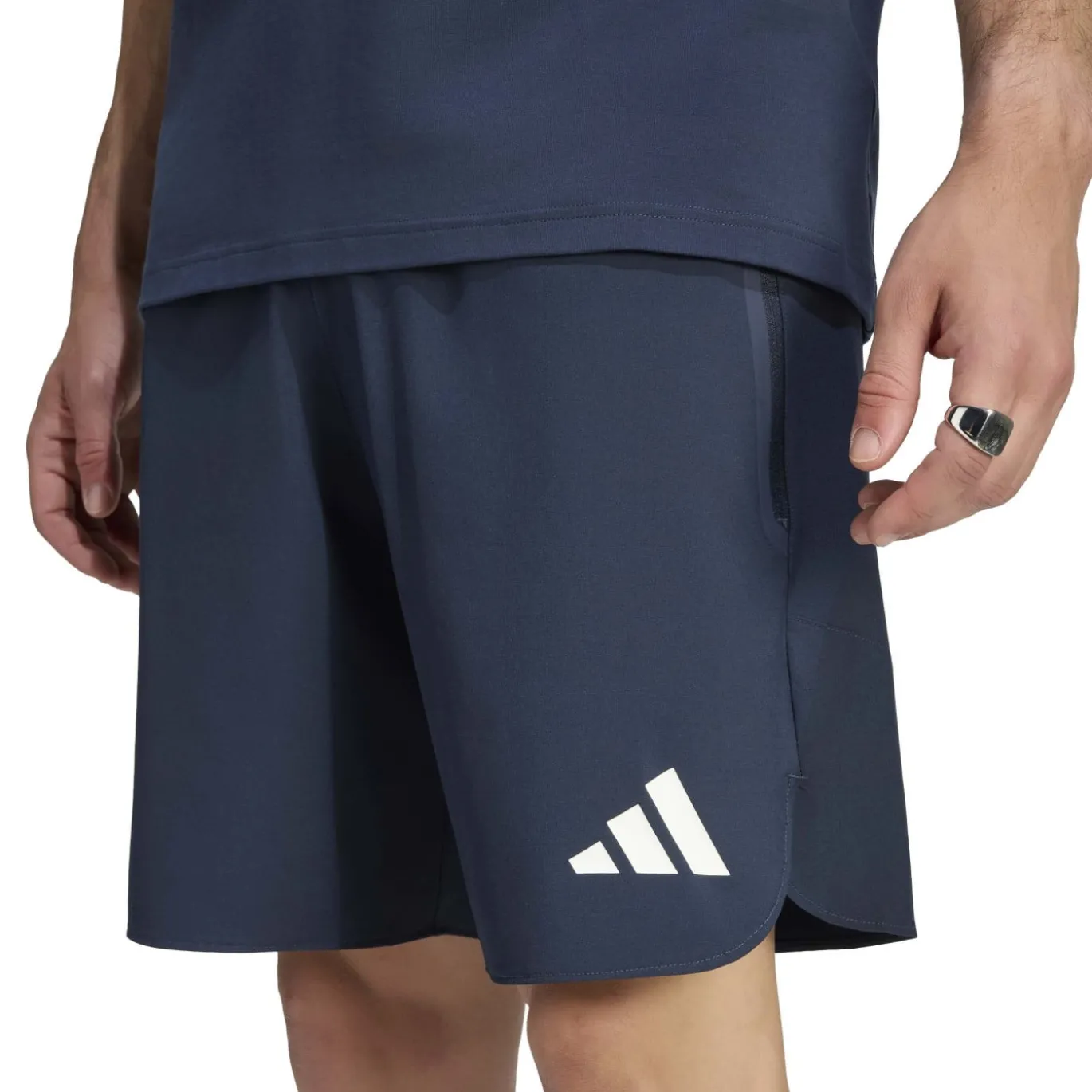 adidas Real Madrid Tiro Travel Trainingsbroekje 2026-2027 Donkerblauw Wit