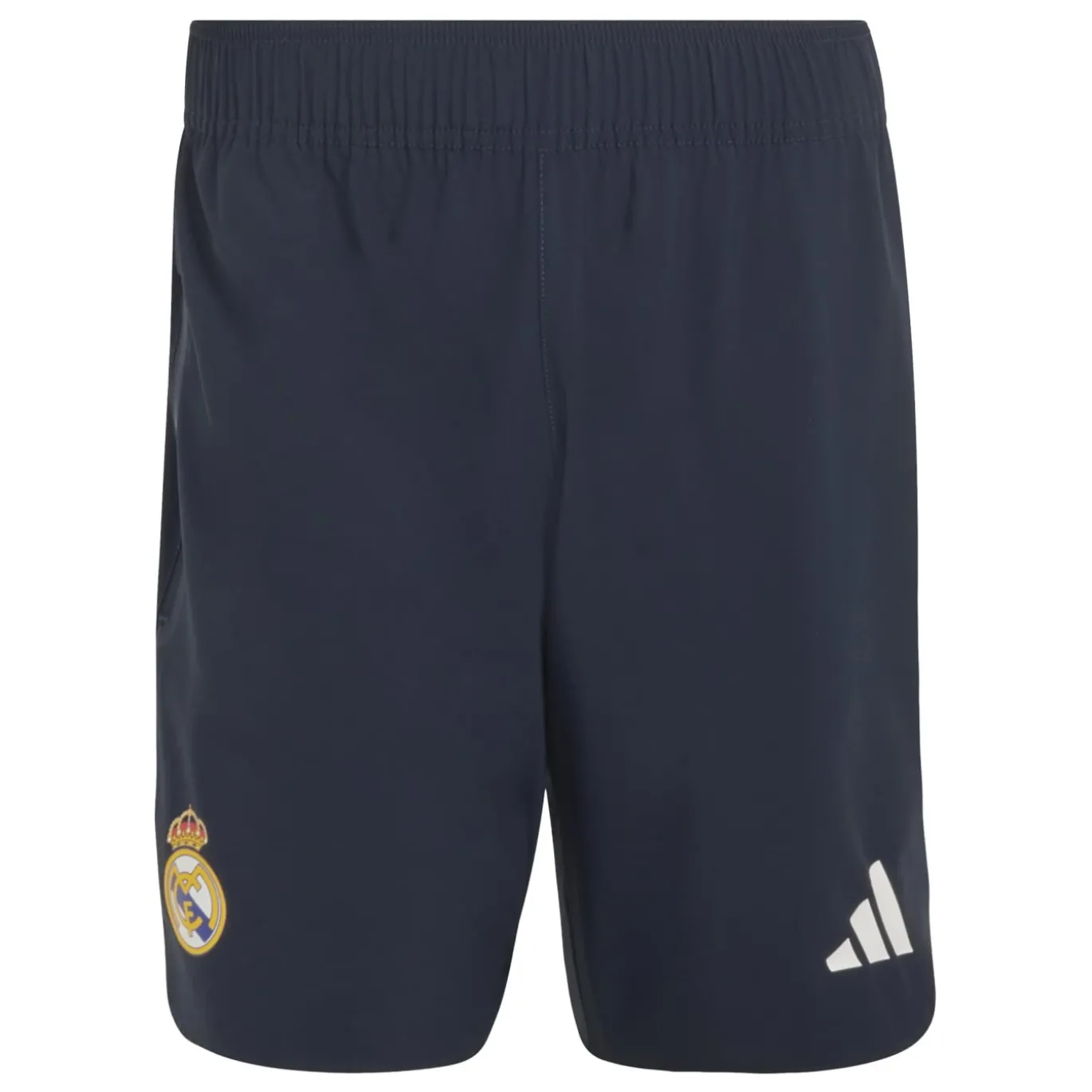 adidas Real Madrid Tiro Travel Trainingsbroekje 2026-2027 Donkerblauw Wit