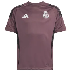 adidas Real Madrid Trainingshirt 2025-2026 Kids Paars Zwart Wit