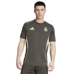 adidas Real Madrid Trainingsshirt 2025-2026 Grijs Lichtgroen