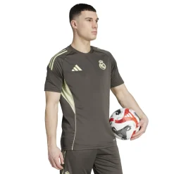 adidas Real Madrid Trainingsshirt 2025-2026 Grijs Lichtgroen