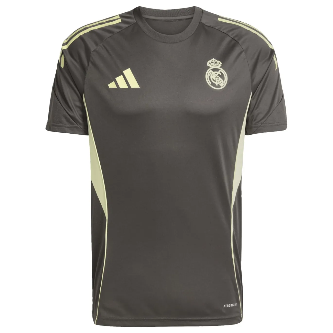 adidas Real Madrid Trainingsset 2025-2026 Grijs Lichtgroen