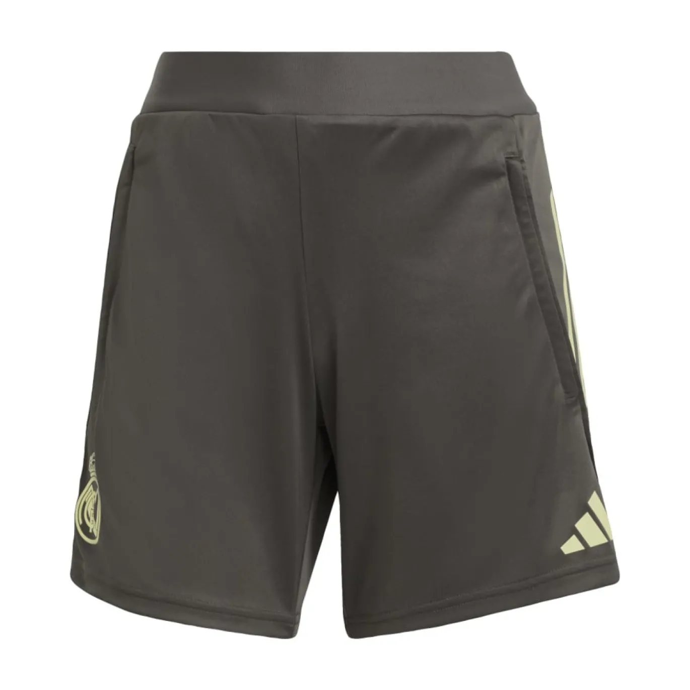 adidas Real Madrid Trainingsbroekje 2025-2026 Dames Grijs Lichtgroen