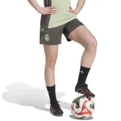 adidas Real Madrid Trainingsbroekje 2025-2026 Dames Grijs Lichtgroen