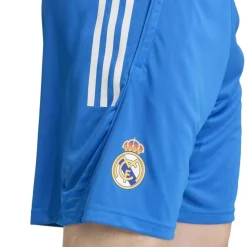 adidas Real Madrid Trainingsbroekje Europees 2025-2026 Blauw Wit