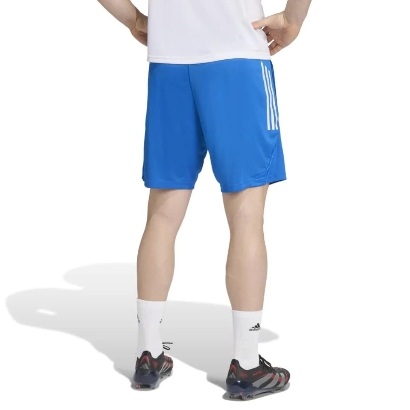 adidas Real Madrid Trainingsbroekje Europees 2025-2026 Blauw Wit