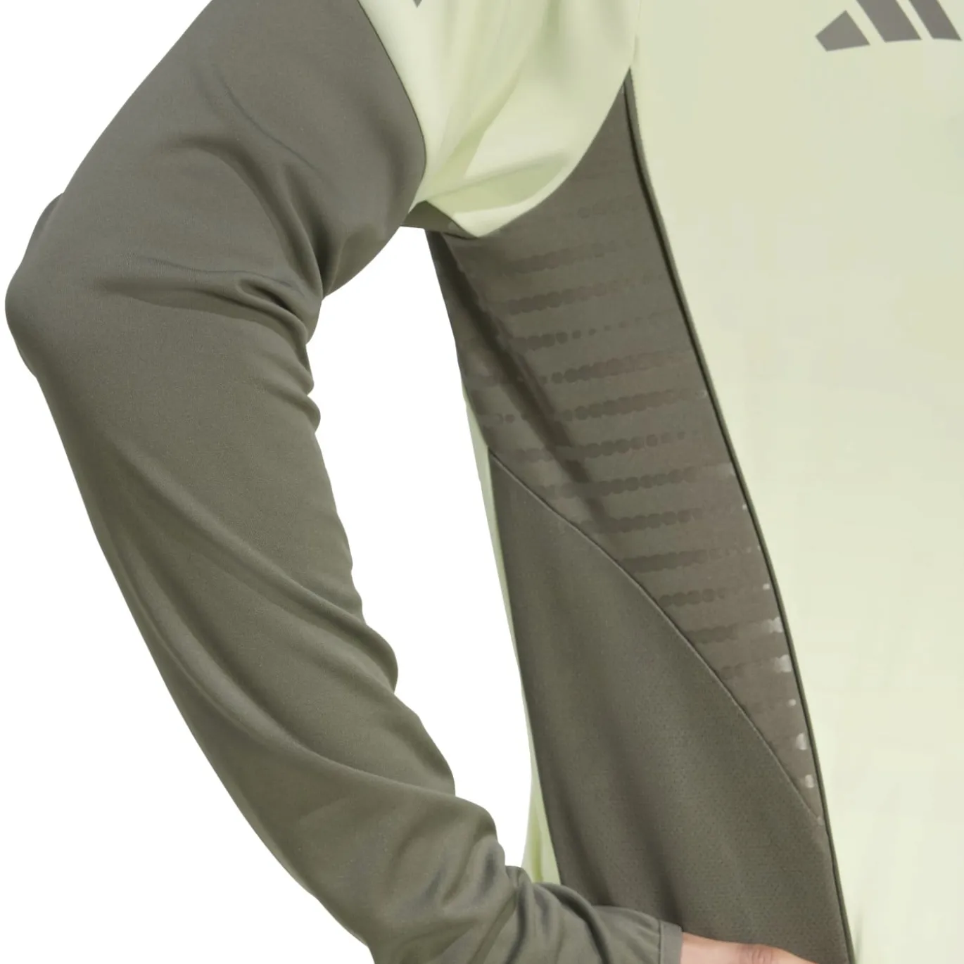 adidas Real Madrid Trainingspak 1/4-Zip 2025-2026 Lichtgroen Grijs
