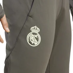 adidas Real Madrid Trainingspak 1/4-Zip 2025-2026 Grijs Lichtgroen