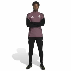 adidas Real Madrid Trainingsbroek 2025-2026 Zwart Paars Wit