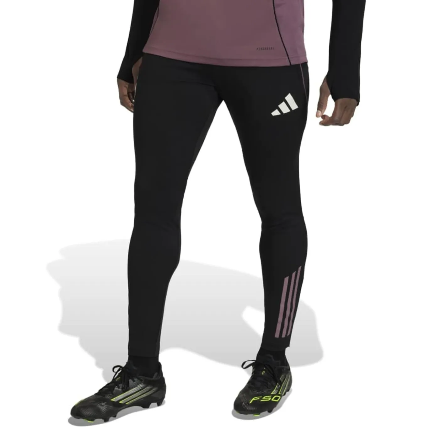 adidas Real Madrid Trainingsbroek 2025-2026 Zwart Paars Wit