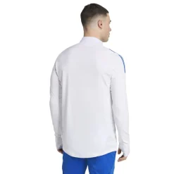 adidas Real Madrid Trainingspak 1/4-Zip Europees 2025-2026 Wit Blauw
