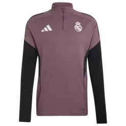 adidas Real Madrid Trainingspak 1/4-Zip 2025-2026 Paars Zwart Wit